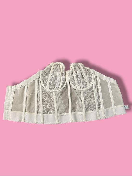 No brand Other - 90’s White Lace Longline Underwire Bustier - Women Intimates